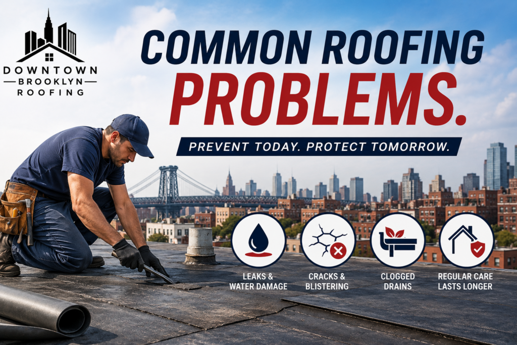 Common roofing problems Brooklyn homeowners face and how to prevent them